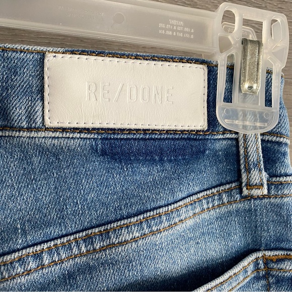 RE/DONE 90s High Rise Ankle Crop Jeans - Picture 4 of 8